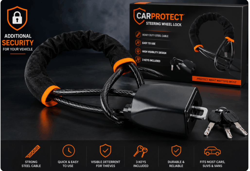 CarProtect Steering Wheel Lock